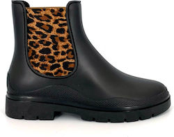 Ateneo Women's Short Wellies Black