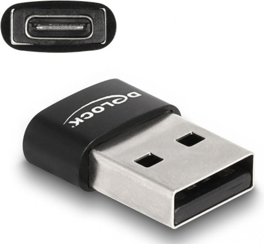 DeLock Converter USB-A male to USB-C female 1pcs 60002