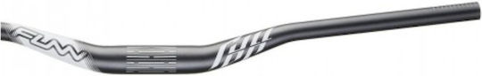 Funn Full On 86-00083 Bicycle Handlebar Mountain 35mm Rise 30mm x 785mm x 8° Back x 5.5° Up Blast Black Black