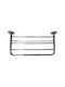 Gloria 23-1668 Wall-Mounted Bathroom Rail with 5 Positions Silver