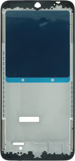 Μεσαίο Πλαίσιο (Front) Μαύρο για Redmi 9T