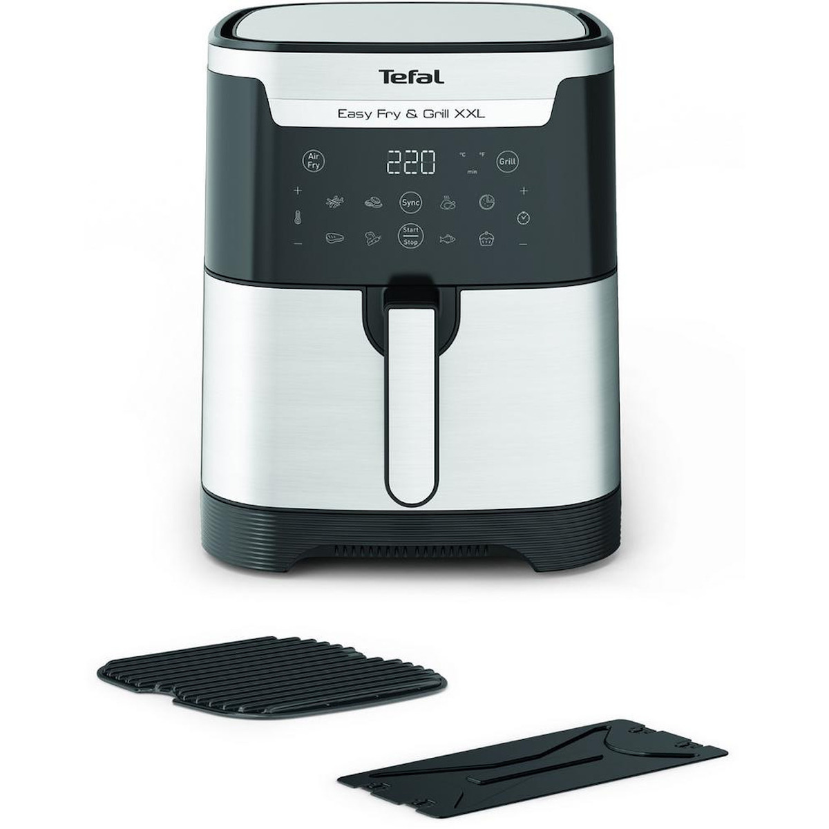 Tefal Easy Fry Air Fryer 6.5lt Ασημί