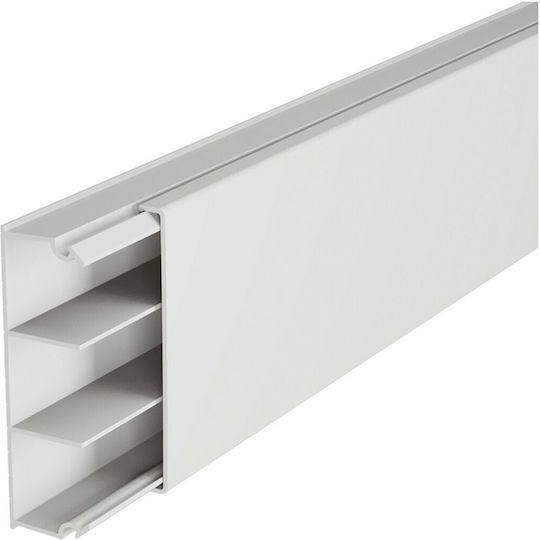 Legrand Dipac Canal de Cablu din Plastic Alb 2m