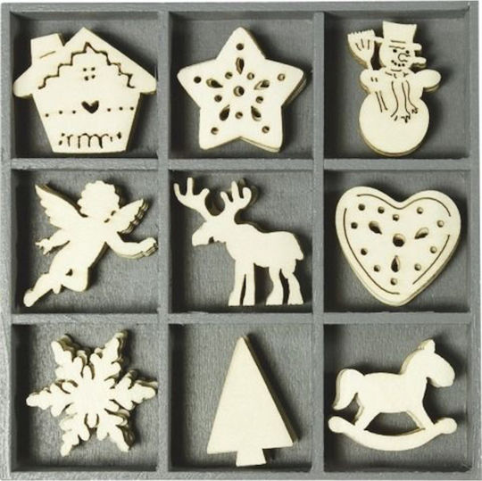 Knorr Prandell Wooden Figures 3cm 45pcs (Various Designs)