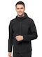 Bornberg Winter Jacket Softshell Waterproof and Windproof Black