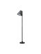 Zambelis Lights Външна Стояща Лампа Малък Пост LED 6W с Топло Бяло Светлина IP65 Сива