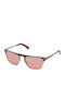 Police Damen Sonnenbrille mit Gray Kunststoff Gestell und Rosa Linse