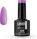 Lorin Halb-permanenter Nagellack 408 Blue Viole...