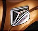Nissan Stickers for Nissan Navara Np300 for Car Gas Cap in Silver Color 1pcs