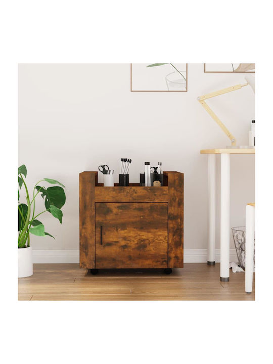 Ντουλάπι Γραφείου Ξύλινο με Ρόδες Δρυς 60x45x60cm
