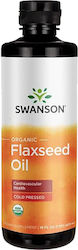 Swanson Organic Flaxseed Oil 473ml Swanson Organic Flaxseed Oil 473ml