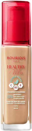 Bourjois Healthy Mix Clean Liquid Foundation 54N Beige 30ml