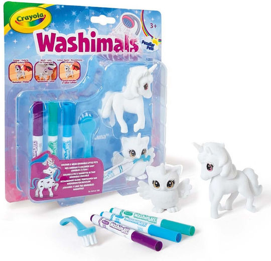 Crayola Painting Washimals Unicorn & Owl for Children 3+ years Years
