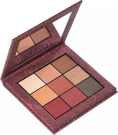 Seventeen Fiery Collection Paletă Cu Fard De Pleoape În Formă Pudră Presată 12gr