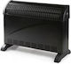 Domo DO7350CH Konvektorheizung Boden 2000W 52.5x38.8cm Schwarz