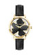 Ted Baker Lilabel Women's Watch with Black Leather Strap