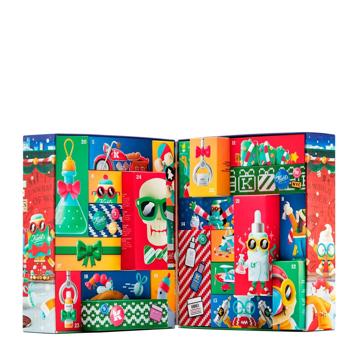 Kiehl's Advent Calendar Σετ Περιποίησης με Κρέμα Προσώπου και Κρέμα