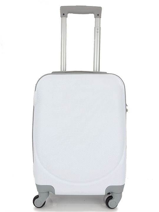 Playbags Βαλίτσα Ταξιδίου Καμπίνας Σκληρή Λευκή...