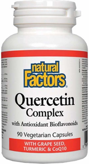 Natural Factors Quercetin Complex 500mg 90 capsule veget Strugure