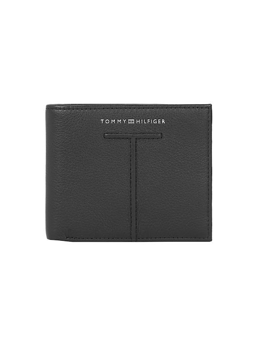 Tommy Hilfiger Men's Leather Wallet Black