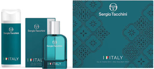 Sergio Tacchini I Love Italy Herren Set mit Eau de Toilette 2Stück