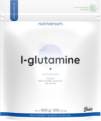 Nutriversum L-Glutamine Powder 500gr Unflavoured Nutriversum L-Glutamine Powder 500gr Unflavoured