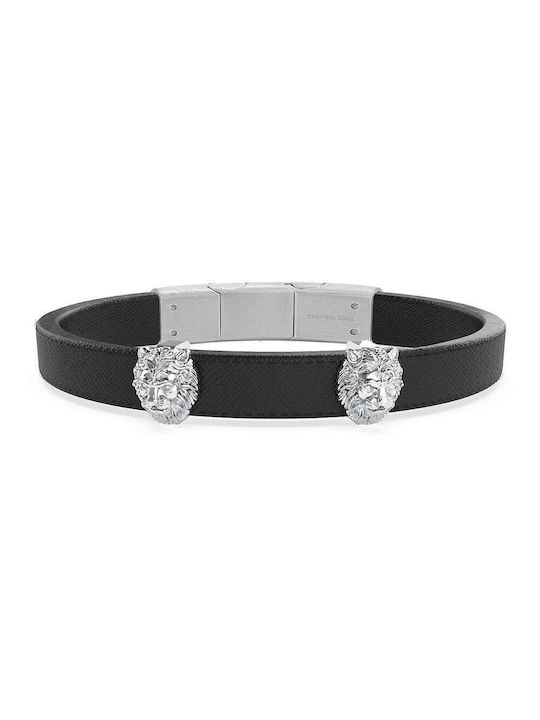 Guess Bracelet Id made of Leather