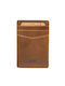 Lavor Δερμάτινο Ανδρικό Πορτοφόλι Καρτών με RFID Cognac