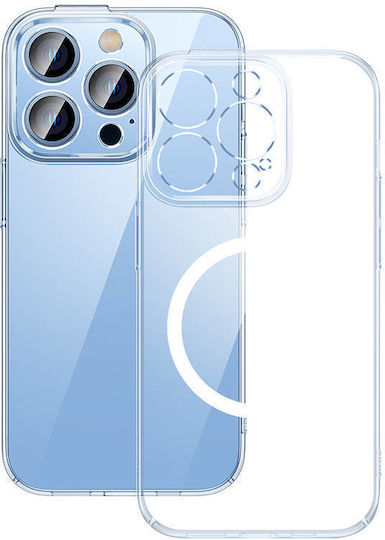 Baseus Crystal Magnetic Задна корица Пластмаса 0.1мм Прозрачен (iPhone 14 Pro)