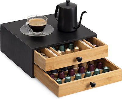 Navaris Basis für 96 Nespresso Kapseln 34.3x32.6x12.8cm 58292.01