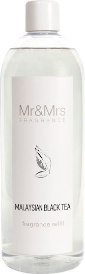 Mr & Mrs Fragrance Nachfüllflüssigkeit für Diffuser Blanc mit Duft Schwarzer Tee aus Malaysia JR1BLAN002V01 1000ml