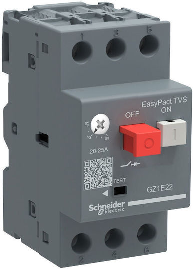 Schneider Electric Термомагнитни Индустриален превключвател GZ1E05