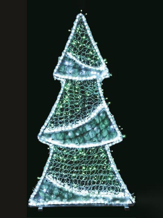 Beleuchtet Weihnachtsdekoration Baum Lichtschlauch 150cm Für den Außenbereich