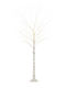 Christmas Decorative Illuminated Tree Natural Appearance 180cm Electric White