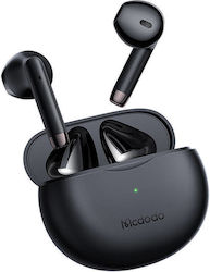 Mcdodo Earbuds Lite Bluetooth Handsfree Căști cu rezistență la transpirație și husă de încărcare Black