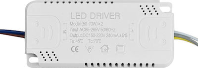 Sursă de alimentare LED Putere 50W cu tensiune de ieșire 150V