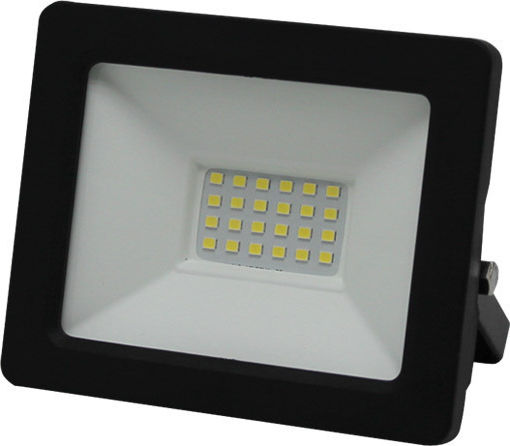 Adeleq Στεγανός Προβολέας LED 20W Φυσικό Λευκό 4000K IP65