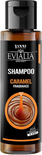 Yanni Extensions Evialia Caramel Shampoos Hydration & Shine for All Hair Types 100ml