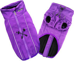 Pet Interest Aktive Outdoor Weste Hundemäntel Fleece / Wasserdichtes Lila