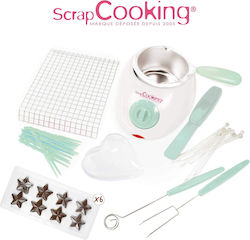 Scrap Cooking Vas pentru Fondue Electric din Oțel Inoxidabil 2 Persoane Alb Scrap Cooking Vas pentru Fondue Electric din Oțel Inoxidabil 2 Persoane Alb