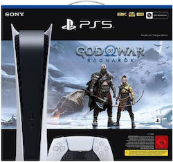 Sony PlayStation 5 Digital PlayStation 5 Digital Edition God of War Ragnarok (Voucher) (Official Bundle)