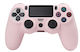 Factory Doubleshock Ασύρματο Gamepad για PS4 Ροζ