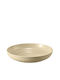 Espiel Terra Porcelain Salad Bowl Sand 28x28x5.4cm 2pcs