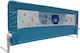 Beboulino Fabric Bed Rails Blue 200x71cm