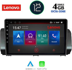 Lenovo Car-Audiosystem für Renault Logan Dacia Logan / Sandero 2020+ (Bluetooth/USB/AUX/WiFi/GPS) mit Touchscreen 9"