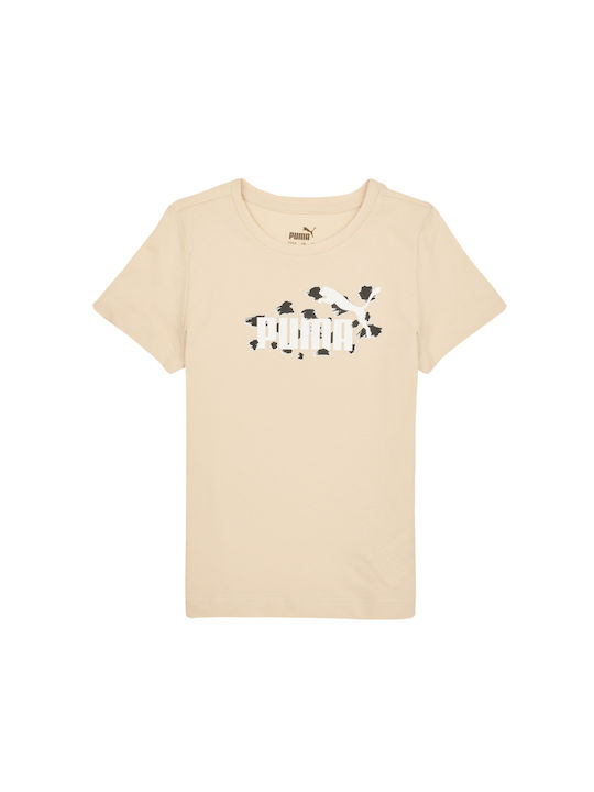 Puma Kinder T-shirt Beige