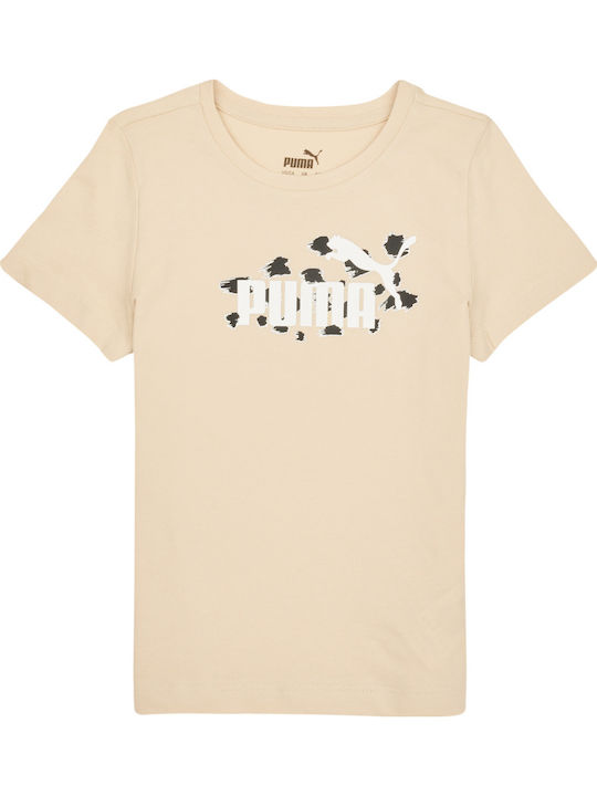 PUMA T-shirt Μπεζ