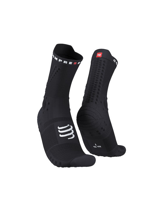 Compressport Pro Racing Socks High v4.0 Șosete pentru Trekking Negre 1 pereche