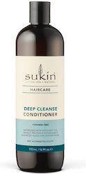 Sukin Naturals Deep Cleanse Conditioner Θρέψης για Όλους τους Τύπους Μαλλιών 500ml