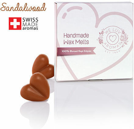 We Luv Aromas Set Duft-Wachs-Schmelzen mit Duft Sandelholz 700-0005 2Stück